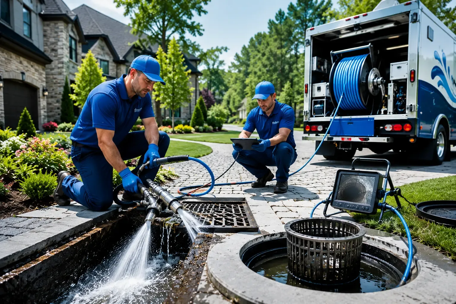 Local outdoor drain cleaning professionals in Laurel Hill, NC